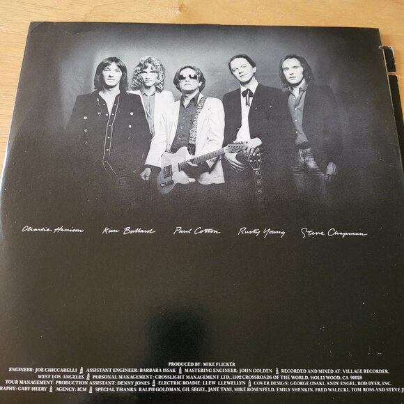 POCO Under The Gun LP 1980 MCA-5132 Stereo Country Rock Vinyl Record Vtg LP4 - Picture 4 of 11